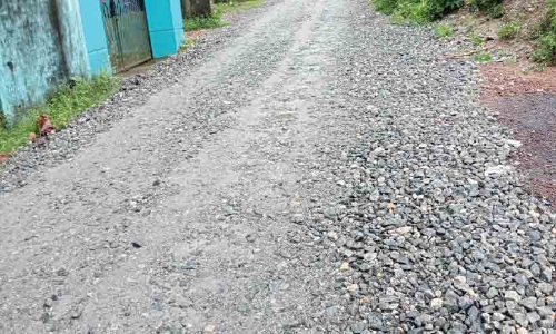 ഈ റോഡിലൂടെ കാല്‍നടയാത്ര പോലും ദുരിതം