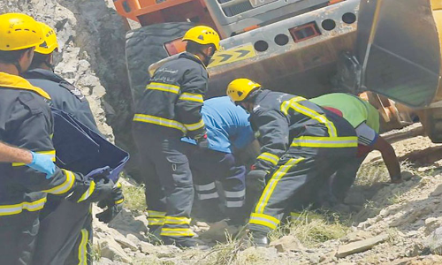 നിർമാണസ്ഥലത്തെ അപകടം; പ്രവാസി തൊഴിലാളി മരിച്ചു