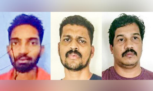 യുവാവിനെ വധിക്കാൻ ശ്രമിച്ച മൂന്നുപേർ പിടിയിൽ