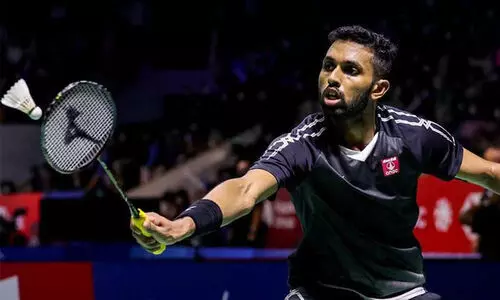 ലോക ബാഡ്മിന്റൺ ചാമ്പ്യൻഷിപ്: ലക്ഷ്യ സെന്നിനെ   തോൽപിച്ച് പ്രണോയ് ക്വാർട്ടറിൽ