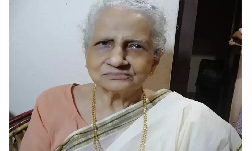 പ്രഫ. രാജൻ ഗുരുക്കളുടെ മാതാവ് നിര്യാതയായി