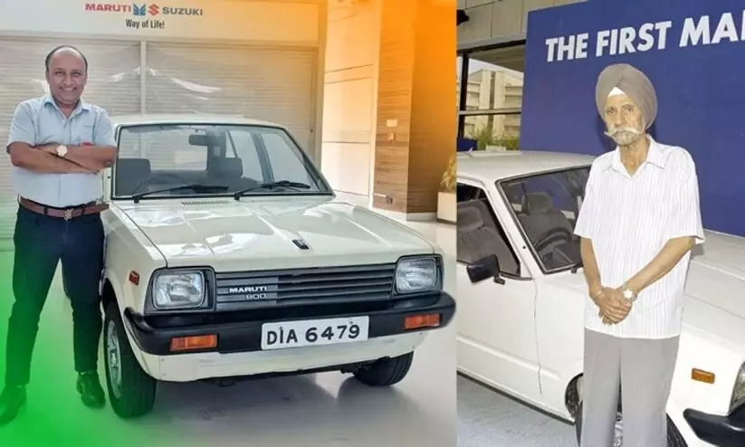 Indias first Maruti 800 restored to full glory! Finds home at Maruti