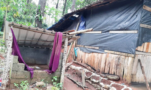 വെള്ളവും വെളിച്ചവുമില്ല; ദുരിതക്കുഴിയിൽ കർപ്പൂരക്കാട് കോളനിക്കാർ