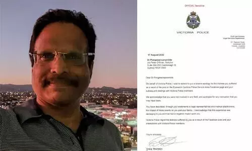 Malayali doctor apologizes to Australian police