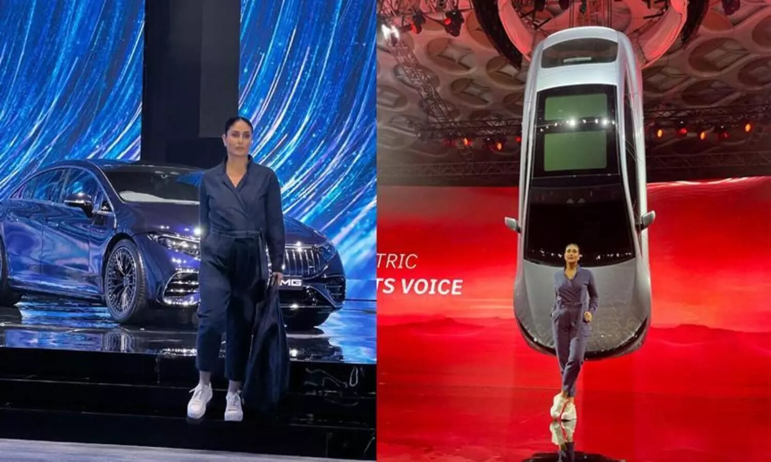 Bollywood actress Kareena Kapoor wants the Mercedes EQS electric car in her garage