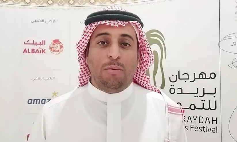 ബു​റൈ​ദ ഡേ​റ്റ്സ് ഫെ​സ്റ്റി​വ​ൽ ചെ​യ​ർ​മാ​ൻ ബ​ന്ദ​ർ അ​ൽ​ഹ​ദാ​യ  