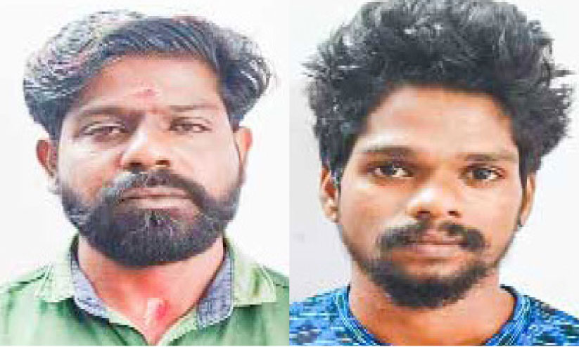 പ്രതികളെ ഒളിവിൽ കഴിയാൻ സഹായിച്ച രണ്ടുപേർ അറസ്റ്റില് പ്രതികളെ ഒളിവിൽ കഴിയാൻ സഹായിച്ച രണ്ടുപേർ അറസ്റ്റില്