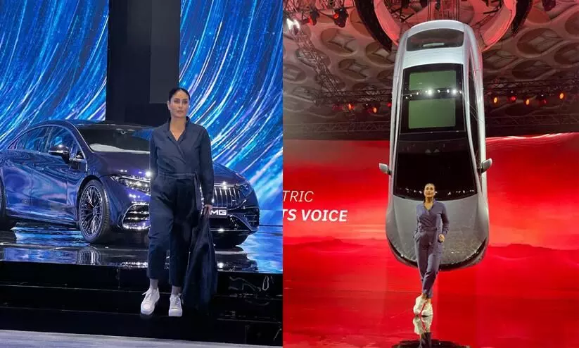 Bollywood actress Kareena Kapoor wants the Mercedes EQS electric car in her garage