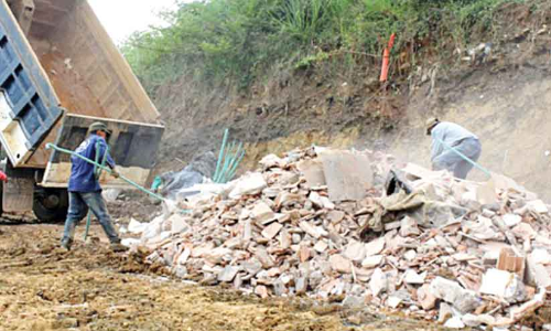 നിർമാണ അവശിഷ്ടങ്ങൾ തള്ളുന്നത് തടയാൻ ട്രാക്കിങ് സംവിധാനം വരുന്നു