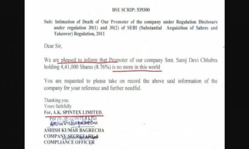 മുതലാളി മരിച്ച വിവരം സന്തോഷത്തോടെ അറിയിക്കുന്നു; കമ്പനിയുടെ അറിയിപ്പ് വൈറൽ