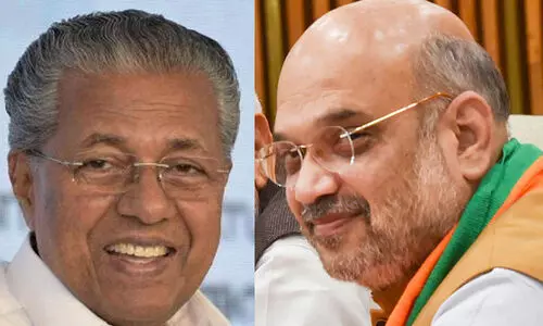 വള്ളംകളിക്ക് മുഖ്യാതിഥിയായി അമിത് ഷായെ ക്ഷണിച്ച് മുഖ്യമന്ത്രി പിണറായി; ഓണാഘോഷങ്ങളില് പങ്കെടുക്കണമെന്നും അഭ്യര്ത്ഥന വള്ളംകളിക്ക് മുഖ്യാതിഥിയായി അമിത് ഷായെ ക്ഷണിച്ച് മുഖ്യമന്ത്രി പിണറായി; ഓണാഘോഷങ്ങളില് പങ്കെടുക്കണമെന്നും അഭ്യര്ത്ഥന