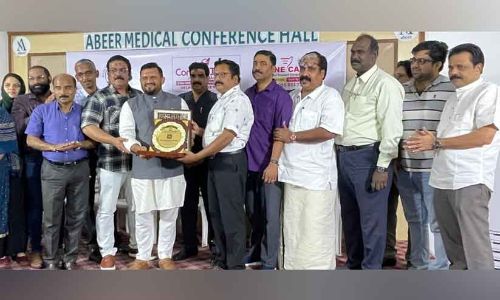 മുഹമ്മദ് ഫൈസൽ എം.പിക്ക് മാപ്പിളകല അക്കാദമി സ്വീകരണം