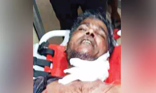 പട്ടാപ്പകൽ റോഡിൽ യുവാവിനെ വെട്ടി; പ്രതി പിടിയിൽ