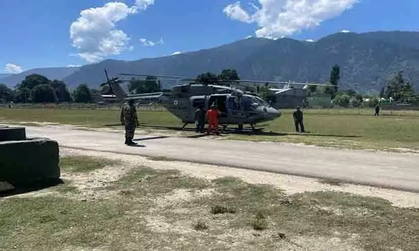 Indian Army rescues Hungarian trekker Indian Army rescues Hungarian trekker