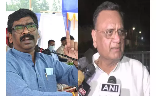 ഝാർഖണ്ഡ്: ​കോ​ൺഗ്രസ് നേതാവുമായി ചർച്ച നടത്തി സോറൻ