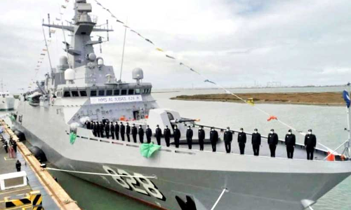 എ​ച്ച്.​എം.​എ​സ്​ ജു​ബൈ​ൽ ഇ​നി സൗ​ദി നാ​വി​ക​സേ​ന​ക്ക്​ സ്വ​ന്തം