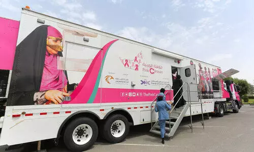 കാൻ​സ​റി​നെ തോ​ൽ​പ്പി​ക്കാ​ൻ പി​ങ്ക് കാ​ര​വ​ൻ