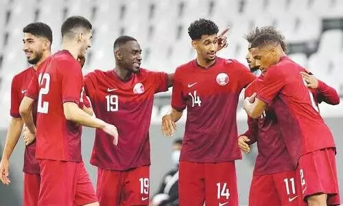 സൗഹൃദത്തിൽ കരുത്തുകാട്ടി ഖത്തർ സൗഹൃദത്തിൽ കരുത്തുകാട്ടി ഖത്തർ