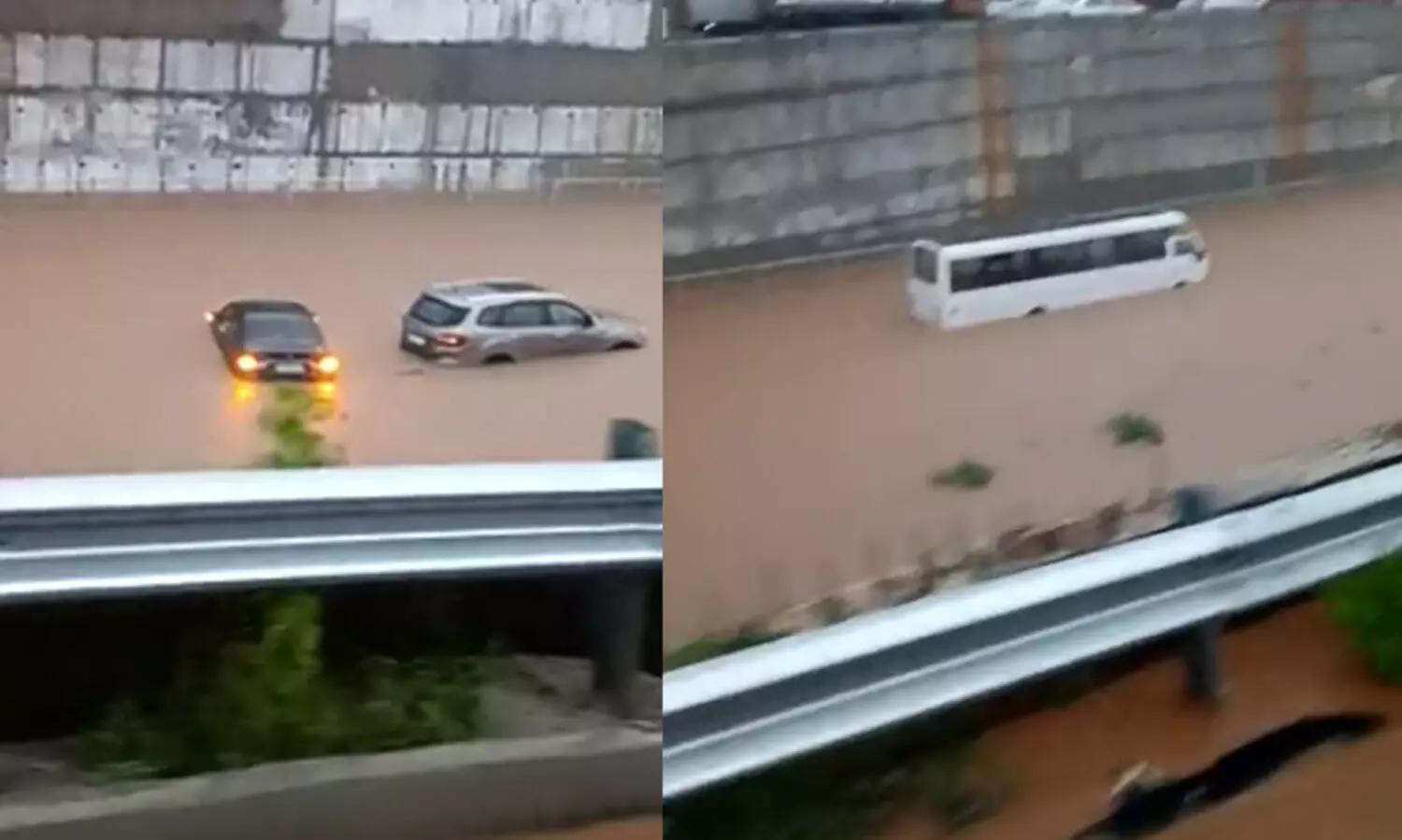 ബംഗളൂരു- മൈസൂരു ഹൈവേ വെള്ളത്തിൽ മുങ്ങി; വാഹനങ്ങൾ വഴി തിരിച്ചുവിട്ടു