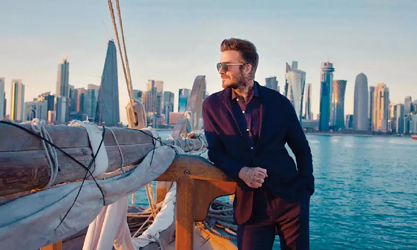 ഖത്തറിനെ ലോകത്തിന് കാണിച്ച് ബെക്കാമിന്‍റെ പര്യടനം