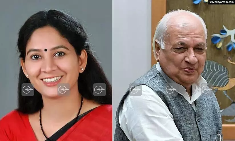 സർക്കാറുമായി പോര് തുടരുന്നതിനിടെ ഗവര്‍ണറെ പുകഴ്ത്തി സി.പി.എം എം.എല്‍.എ യു. പ്രതിഭ