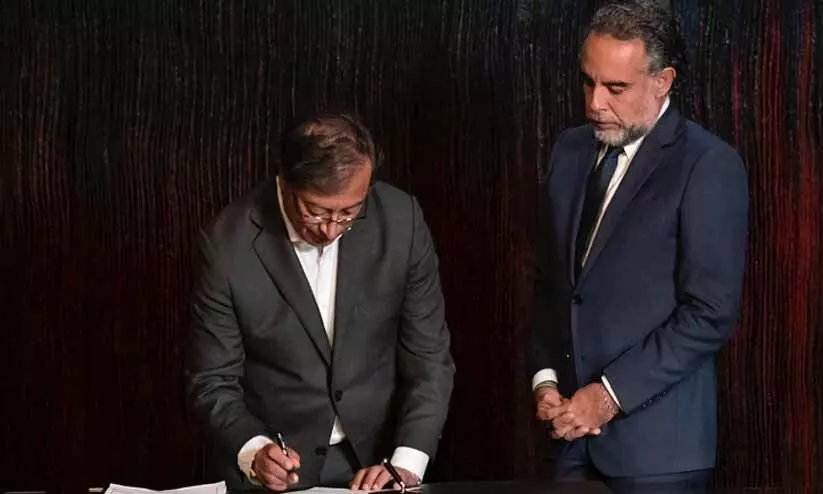 കൊളംബിയയും വെനിസ്വേലയും നയതന്ത്രബന്ധം പുനഃസ്ഥാപിച്ചു കൊളംബിയയും വെനിസ്വേലയും നയതന്ത്രബന്ധം പുനഃസ്ഥാപിച്ചു