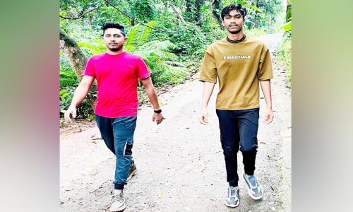 റിഫാനും ജംഷീറും രാജ്യം ചുറ്റാനൊരുങ്ങുകയാണ്; കാൽനടയായി