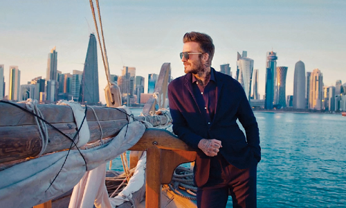 ഖത്തറിനെ ലോകത്തിന് കാണിച്ച് ബെക്കാമിന്‍റെ പര്യടനം