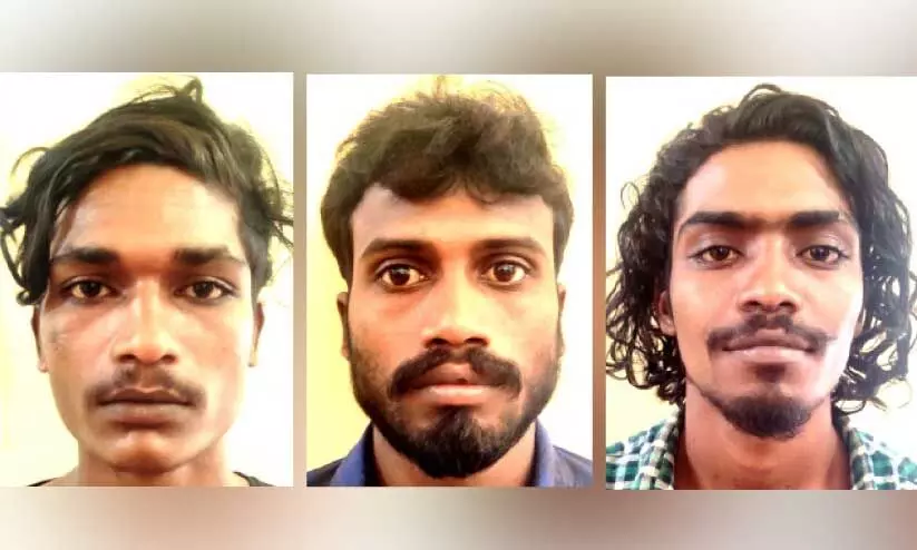 വീട്ടമ്മയെ ആക്രമിച്ച പ്രതികൾ അറസ്റ്റിൽ വീട്ടമ്മയെ ആക്രമിച്ച പ്രതികൾ അറസ്റ്റിൽ