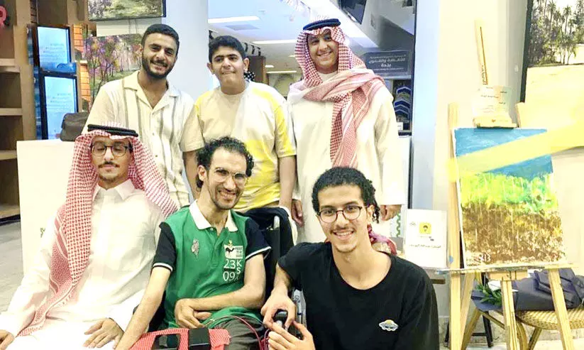 Painter draws from broken football dreams...