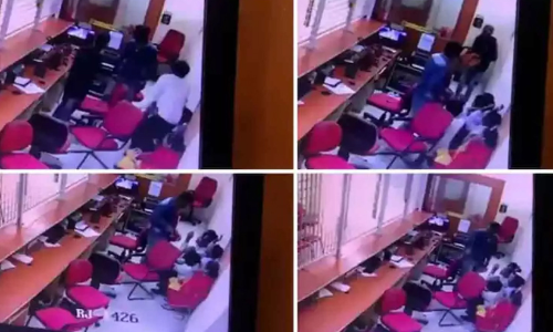 മണപ്പുറം ഉദയ്പൂർ ശാഖ കൊള്ളയടിച്ചു; കവർന്നത് 23 കിലോ സ്വർണവും 10 ലക്ഷം രൂപയും മണപ്പുറം ഉദയ്പൂർ ശാഖ കൊള്ളയടിച്ചു; കവർന്നത് 23 കിലോ സ്വർണവും 10 ലക്ഷം രൂപയും