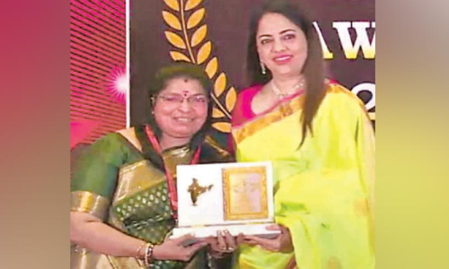 ഡോ. സുഷമ ശങ്കറിന് ഭാരതീയ നാരീരത്ന പുരസ്കാരം