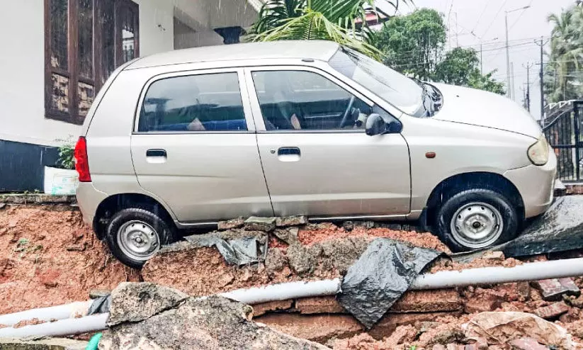 തൃക്കാക്കരയിൽ വ്യാപക നാശം