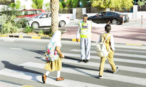 സ്കൂള്‍ വിദ്യാര്‍ഥികൾക്ക് പ്രത്യേക സുരക്ഷയൊരുക്കി അജ്മാന്‍ പൊലീസ്