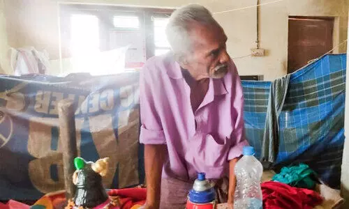 ദുരിതജീവിതത്തി‍െൻറ നോവിൽ കുട്ടപ്പൻ