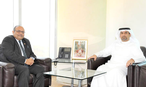 ഇന്ത്യൻ അംബാസഡർ എണ്ണ, പരിസ്ഥിതികാര്യ മന്ത്രിയുമായി കൂടിക്കാഴ്ച നടത്തി