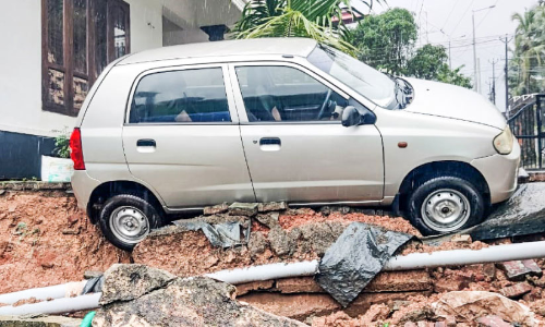 തൃക്കാക്കരയിൽ വ്യാപക നാശം