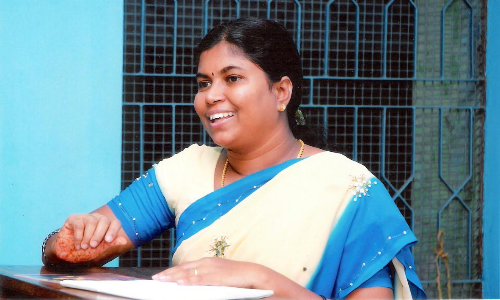 തമിഴിലെ ശ്രദ്ധേയയായ പുതുതലമുറ എഴുത്തുകാരി സ. വിജയലക്ഷ്മി മാധ്യമത്തോട് സംസാരിക്കുന്നു