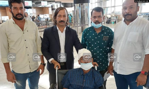 പാതി തളർന്ന ജീവിതവുമായി അബ്​ദുൽകരീം മടങ്ങി