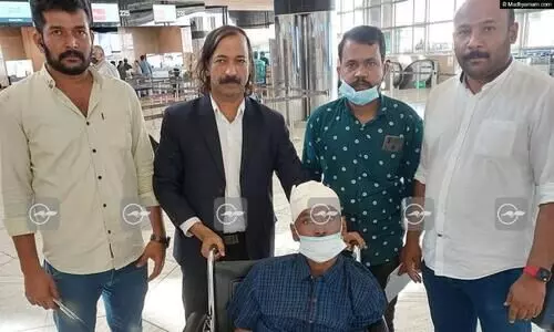 പാതി തളർന്ന ജീവിതവുമായി അബ്​ദുൽകരീം മടങ്ങി