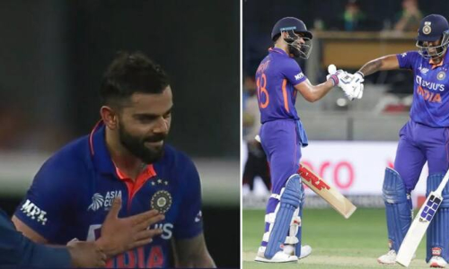 സൂര്യകുമാർ യാദവിന് മുന്നിൽ തലകുനിച്ച് കോഹ്ലി; ഹൃദയസ്പർശിയായ അനുഭവമെന്ന് സൂര്യകുമാർ