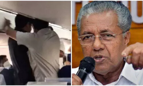 വിമാനത്തിലെ പ്രതിഷേധം; ഗൂഢാലോചനയിൽ കോൺഗ്രസ് നേതാക്കളുടെ പങ്ക് കണ്ടെത്തിയെന്ന് മുഖ്യമന്ത്രി