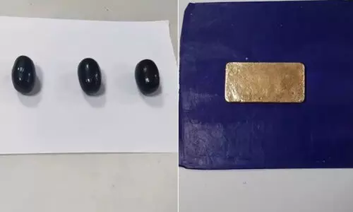 നടത്തത്തിൽ അസ്വാഭാവികത; രഹസ്യഭാഗത്ത് ഒളിപ്പിച്ച 83 പവൻ സ്വർണം പിടികൂടി