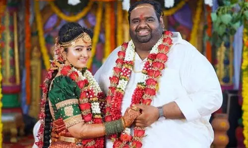 സീരിയൽ നടി മഹാലക്ഷ്മിയും നിർമാതാവ് രവീന്ദർ ചന്ദ്രശേഖറും വിവാഹിതരായി