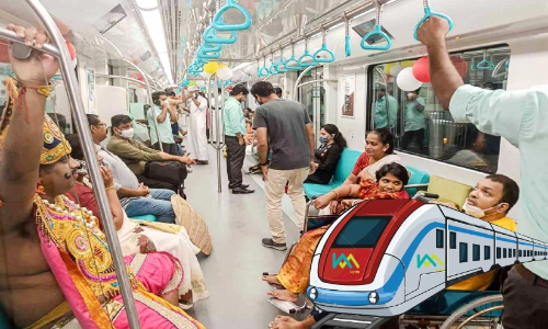 ഓണസമ്മാനമായി രാജനഗരിയിലേക്ക് മെട്രോ