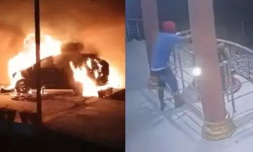 മുഖംമൂടി സംഘം ക്രിസ്ത്യൻ ചർച്ച് തകർത്തു; യേശുവിന്റെ പ്രതിമ നശിപ്പിച്ചു