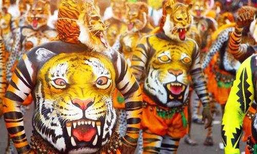 സൂക്ഷിക്കണേ, തിങ്കളാഴ്ച തലസ്ഥാനത്ത് തൃശൂര്‍ പുലിയിറങ്ങും