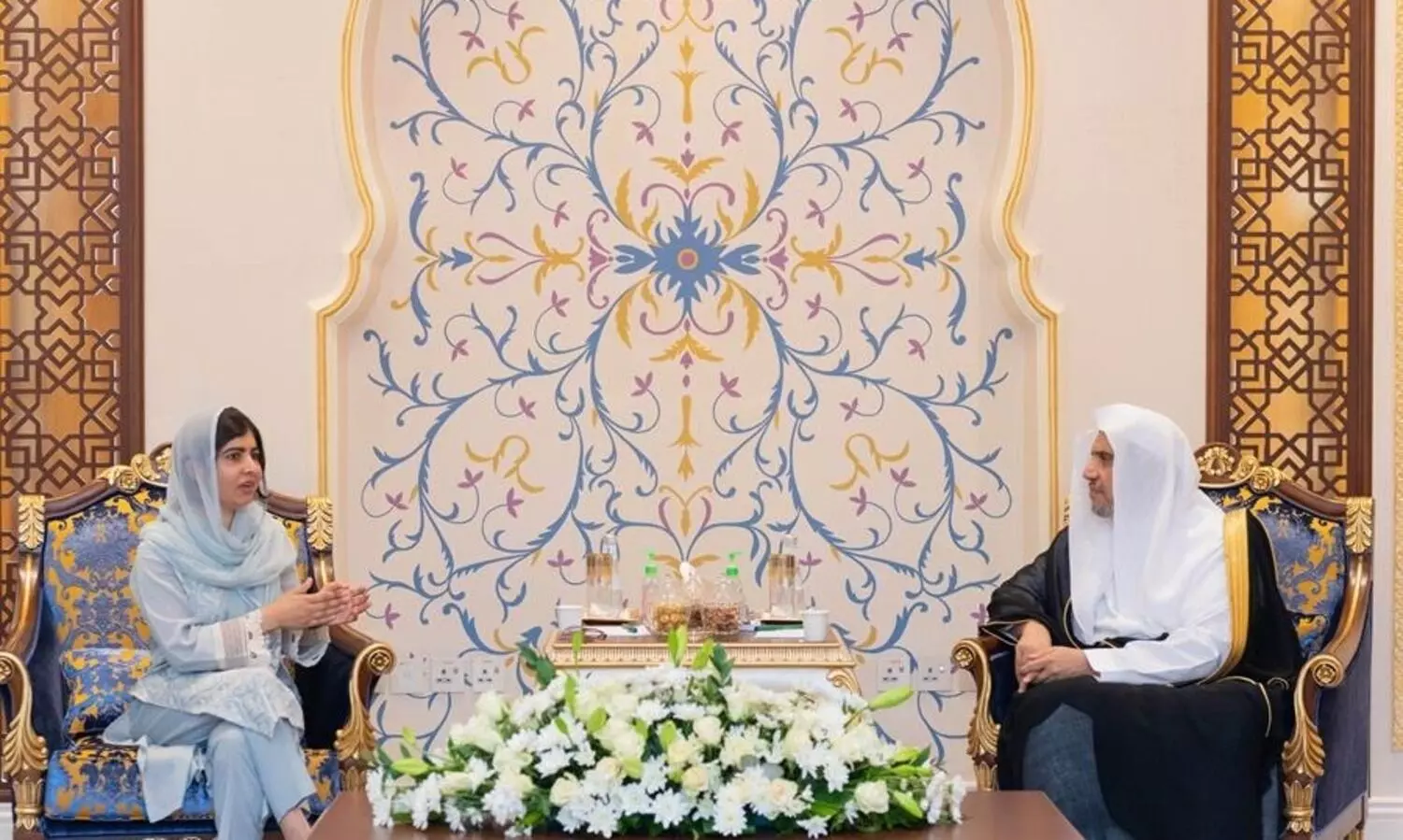 മലാല യൂസഫിന് മക്കയിലെ​​ റാബിത്വ ഓഫീസിൽ സ്വീകരണം