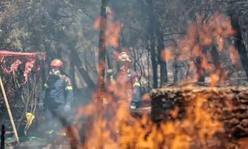 Wildfire Spreads In California