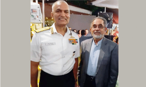 INS Vikrant Commission Ceremony
